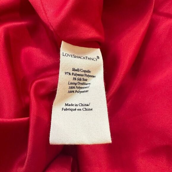 NWT LoveShackFancy Francie Bow Mini Dress Plaid - Picture 9 of 9